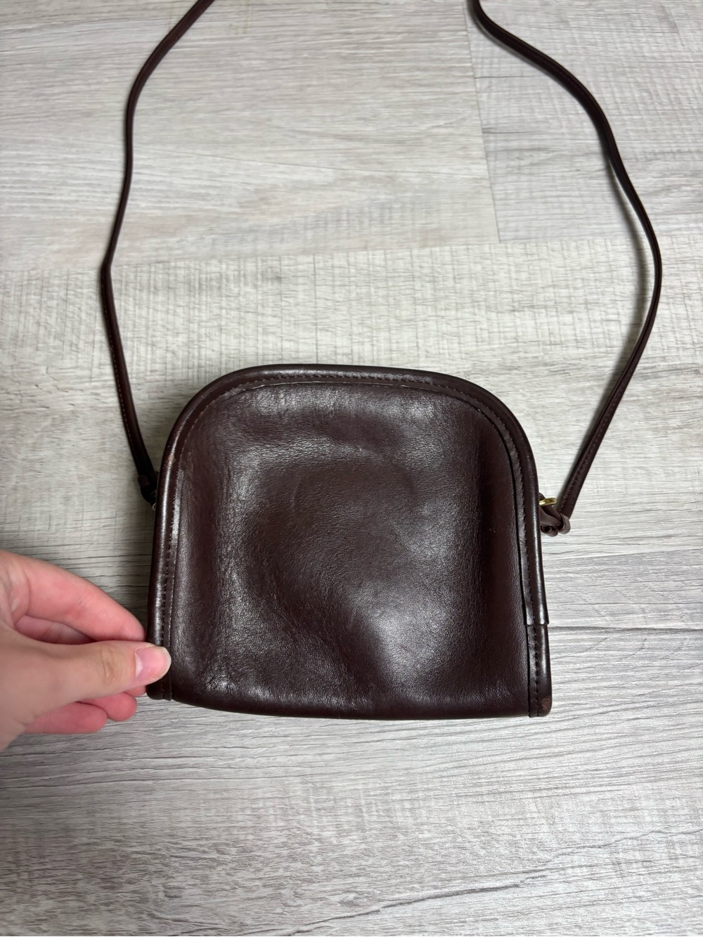 Vintage Coach Abby Crossbody Brown - Picture 8 of 13